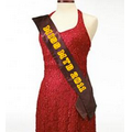 4"x70" Pageant Sash - Maroon Red